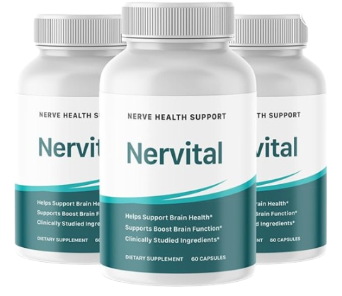 NerVital Bottle - Advanced Nerve Support Supplement